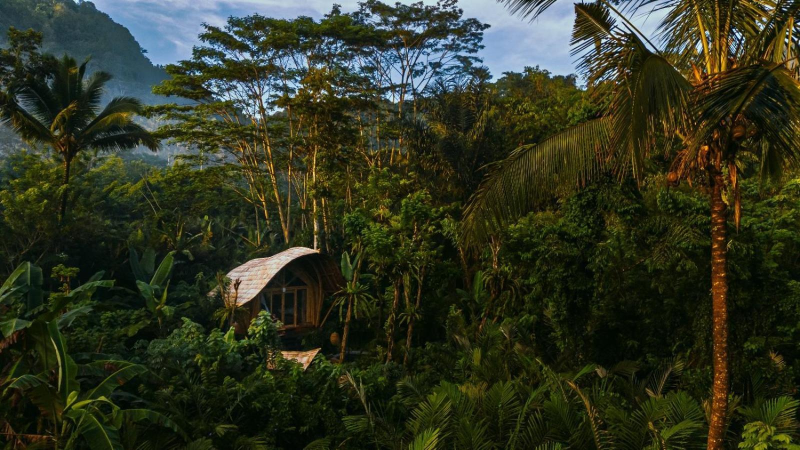 Villa Arcada Bali Bamboo House Sidemen  Esterno foto