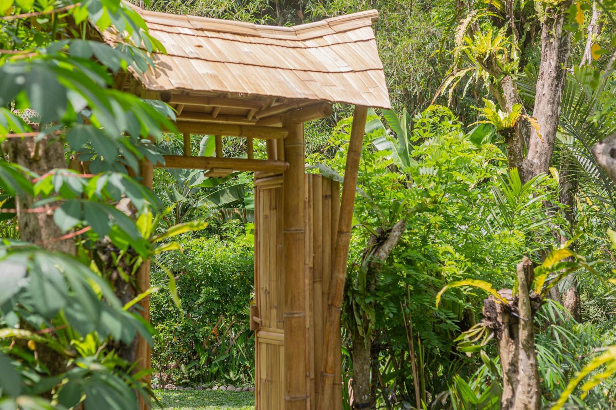 Villa Arcada Bali Bamboo House Sidemen  Esterno foto