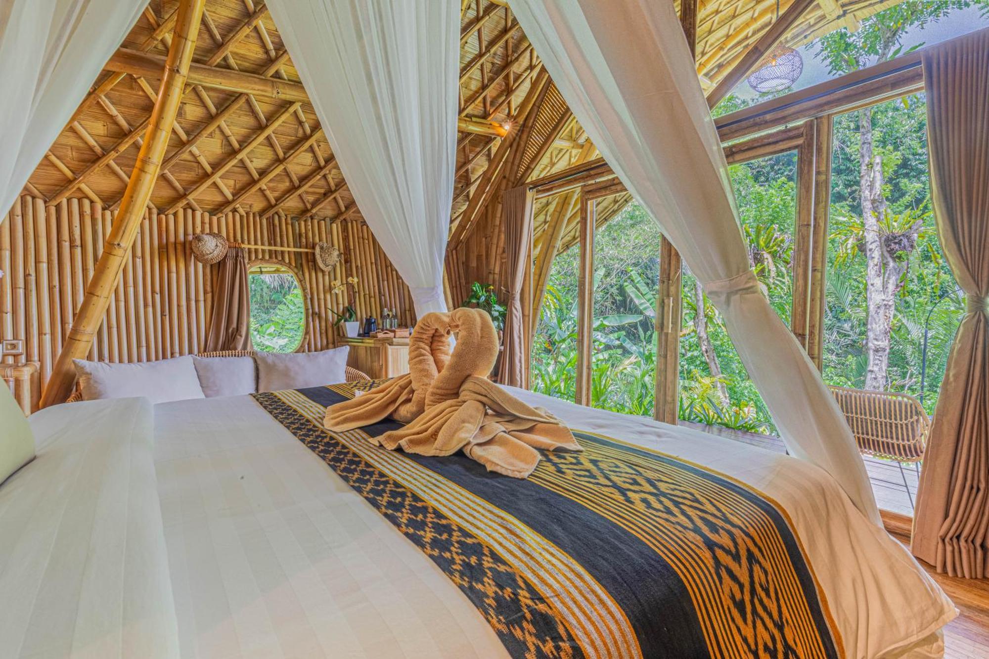 Villa Arcada Bali Bamboo House Sidemen  Esterno foto