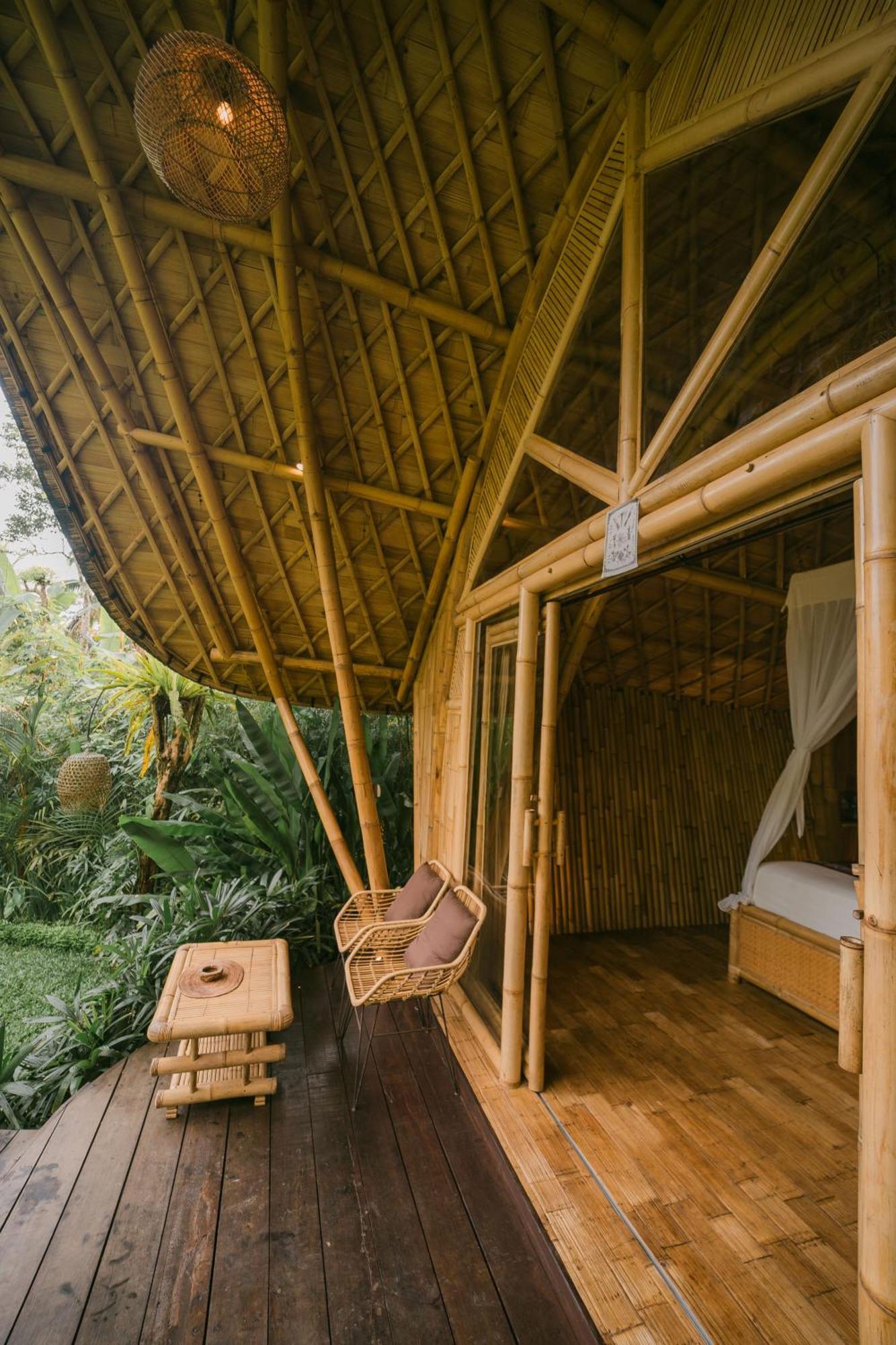 Villa Arcada Bali Bamboo House Sidemen  Esterno foto