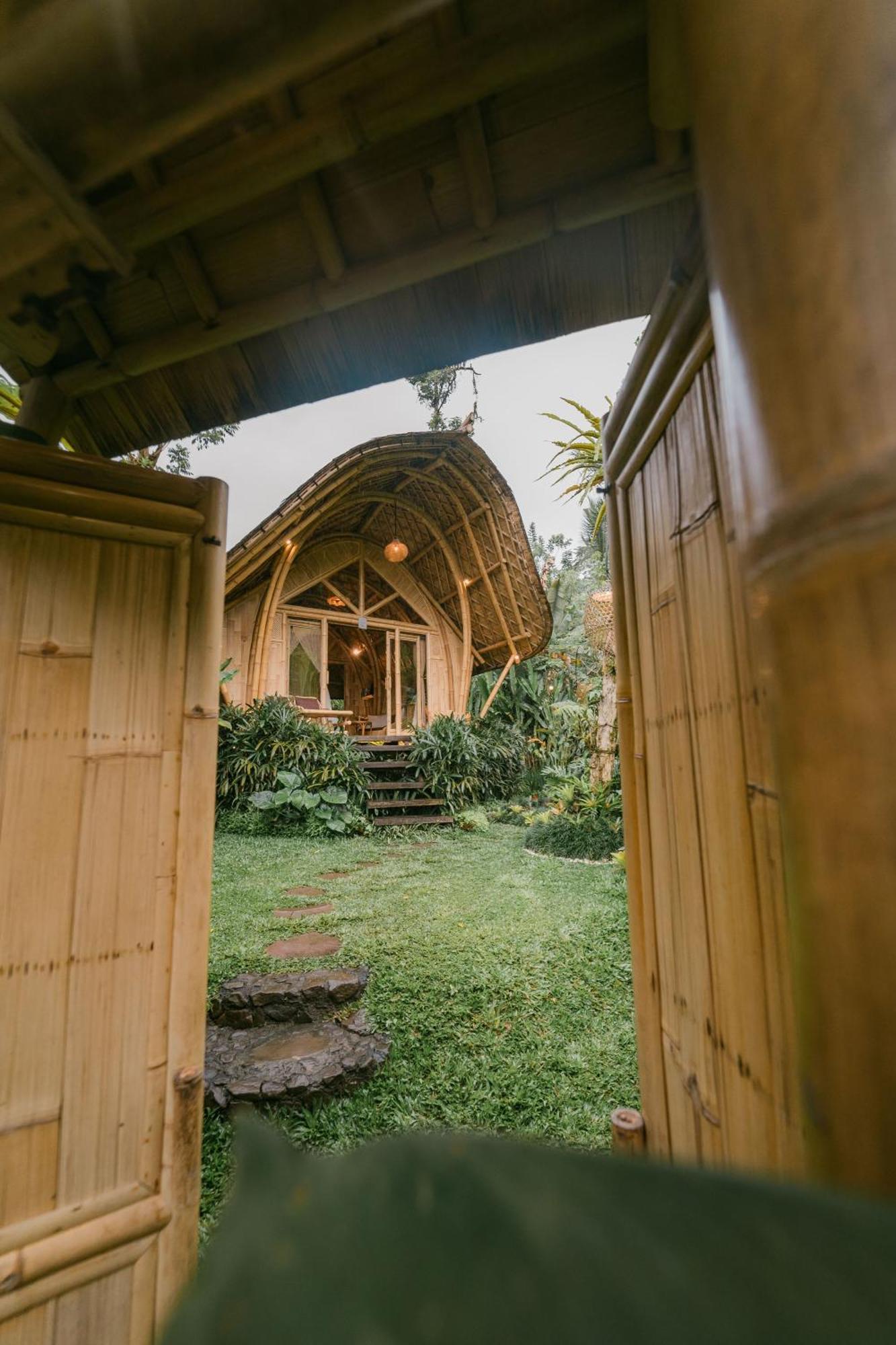 Villa Arcada Bali Bamboo House Sidemen  Esterno foto
