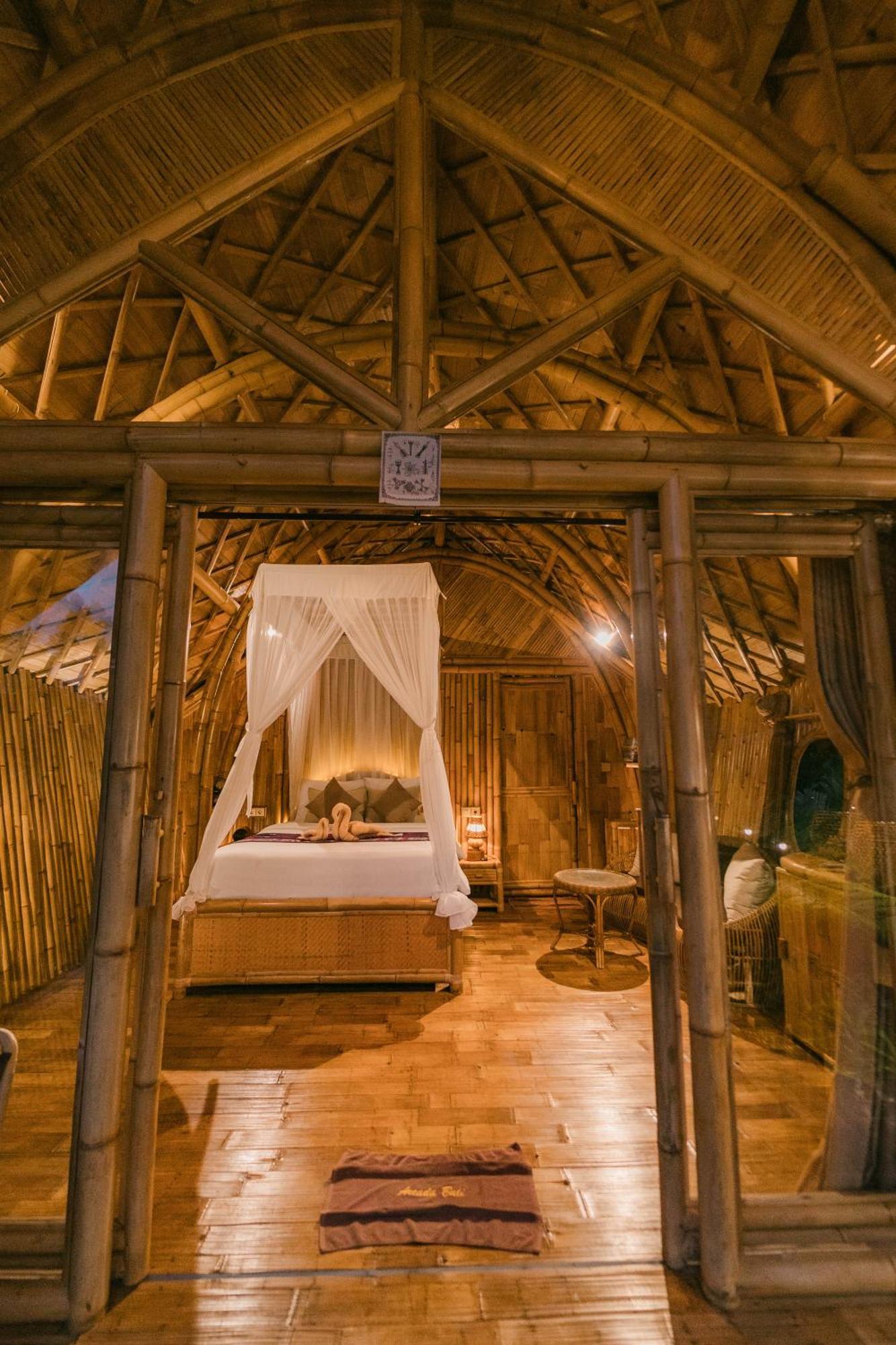 Villa Arcada Bali Bamboo House Sidemen  Esterno foto