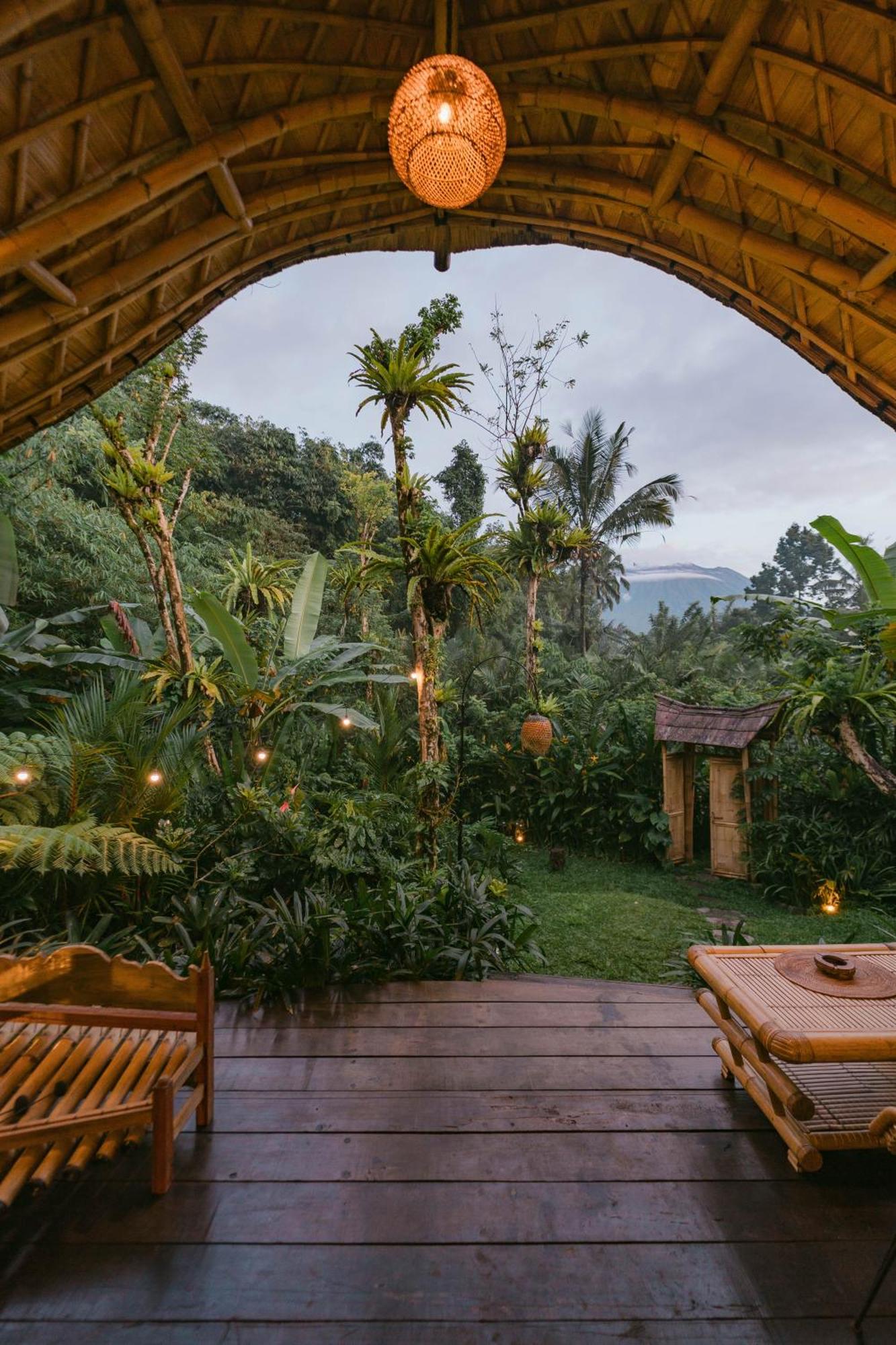 Villa Arcada Bali Bamboo House Sidemen  Esterno foto