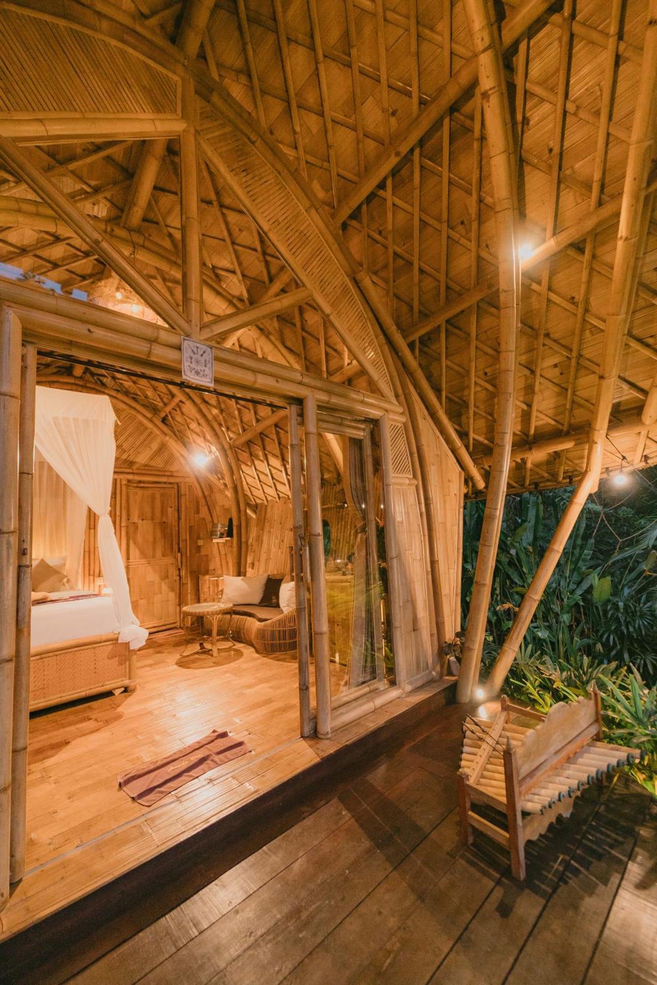 Villa Arcada Bali Bamboo House Sidemen  Esterno foto
