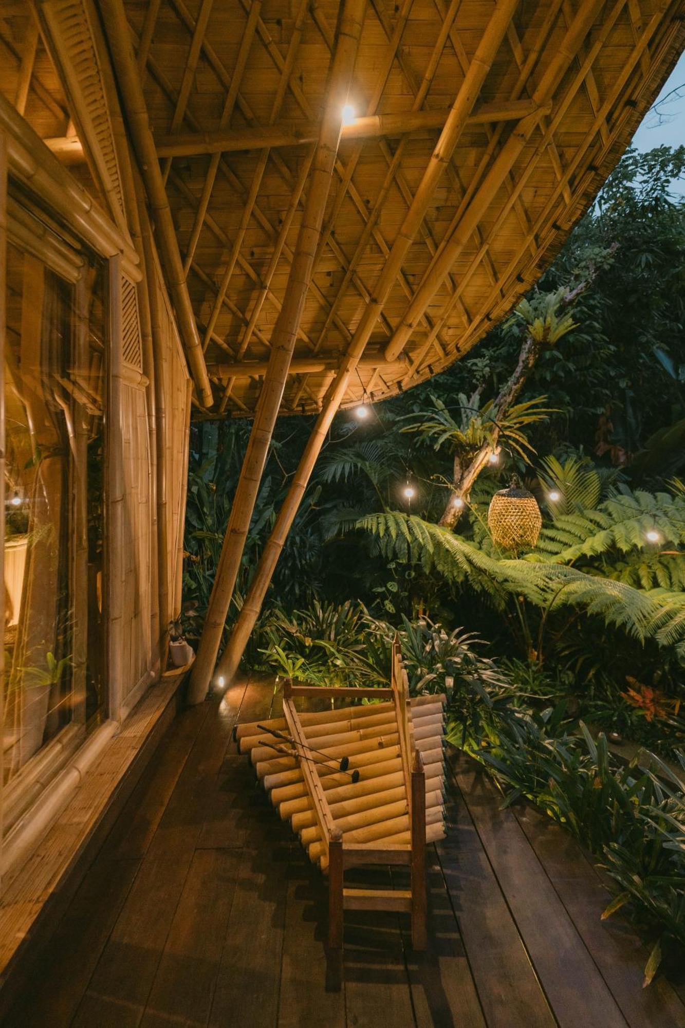 Villa Arcada Bali Bamboo House Sidemen  Esterno foto