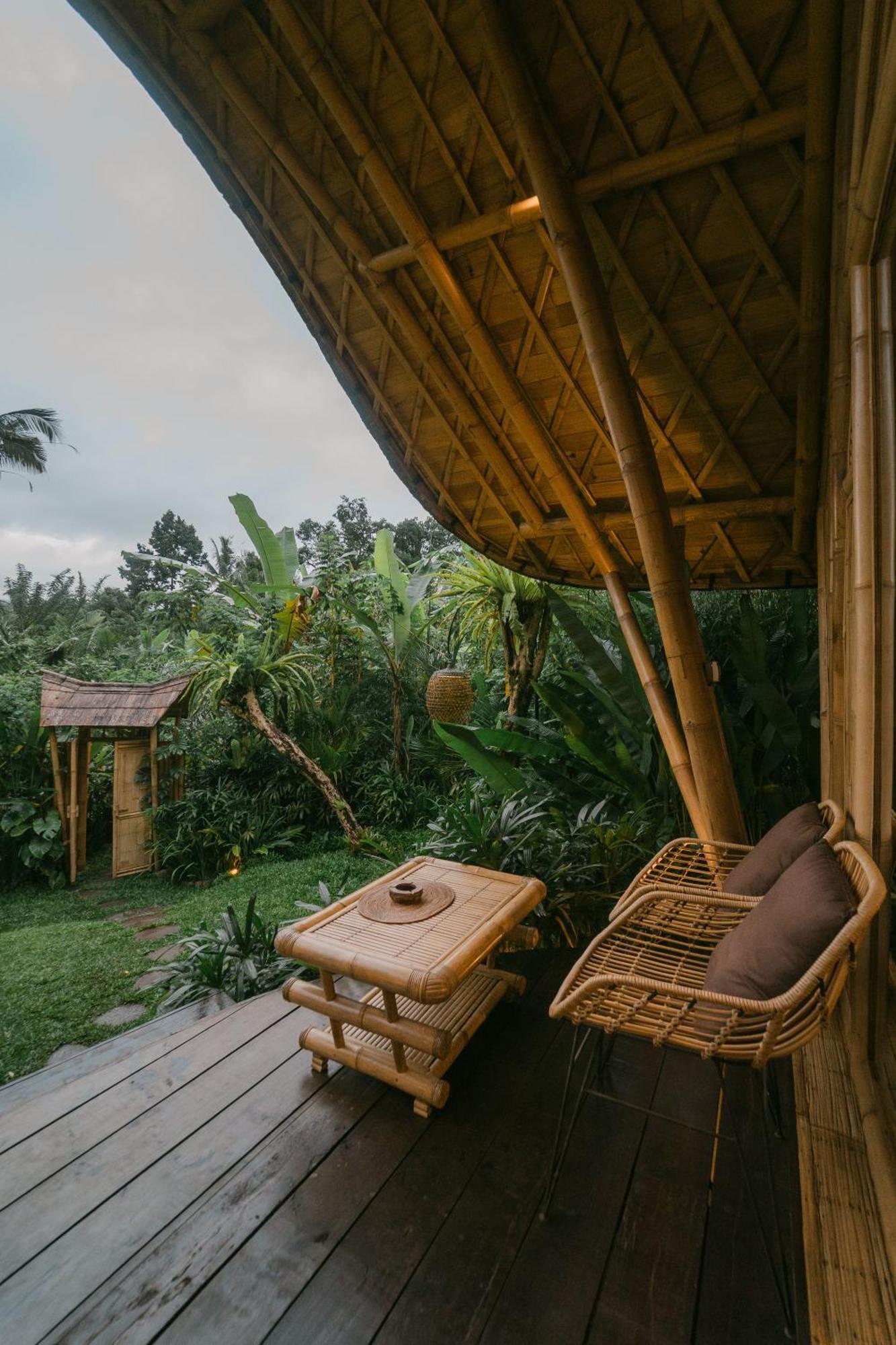 Villa Arcada Bali Bamboo House Sidemen  Esterno foto