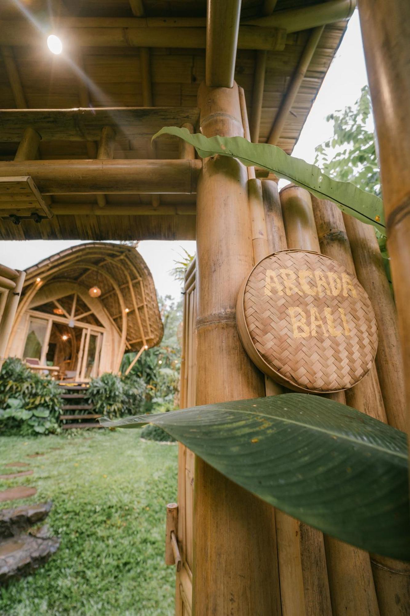 Villa Arcada Bali Bamboo House Sidemen  Esterno foto