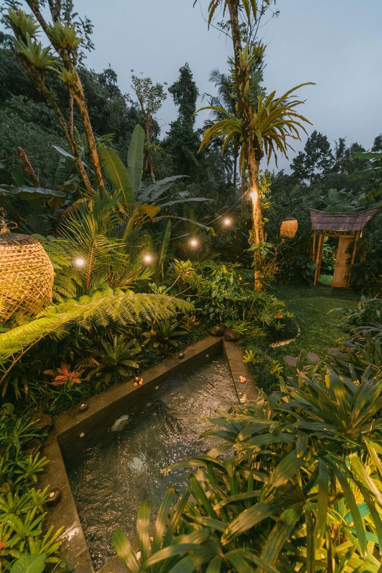 Villa Arcada Bali Bamboo House Sidemen  Esterno foto