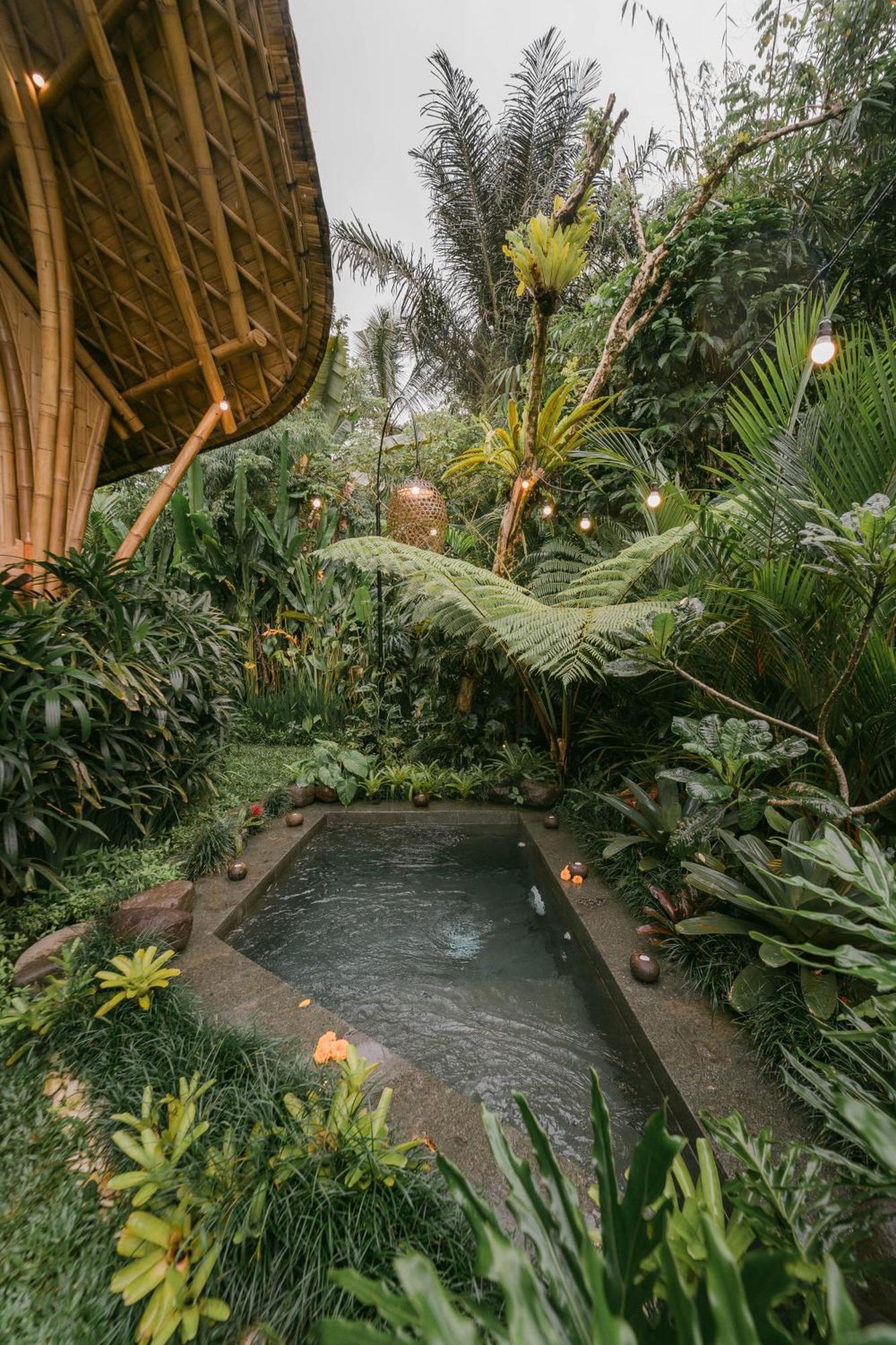 Villa Arcada Bali Bamboo House Sidemen  Esterno foto