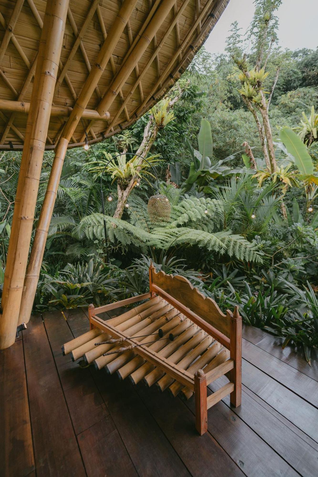 Villa Arcada Bali Bamboo House Sidemen  Esterno foto