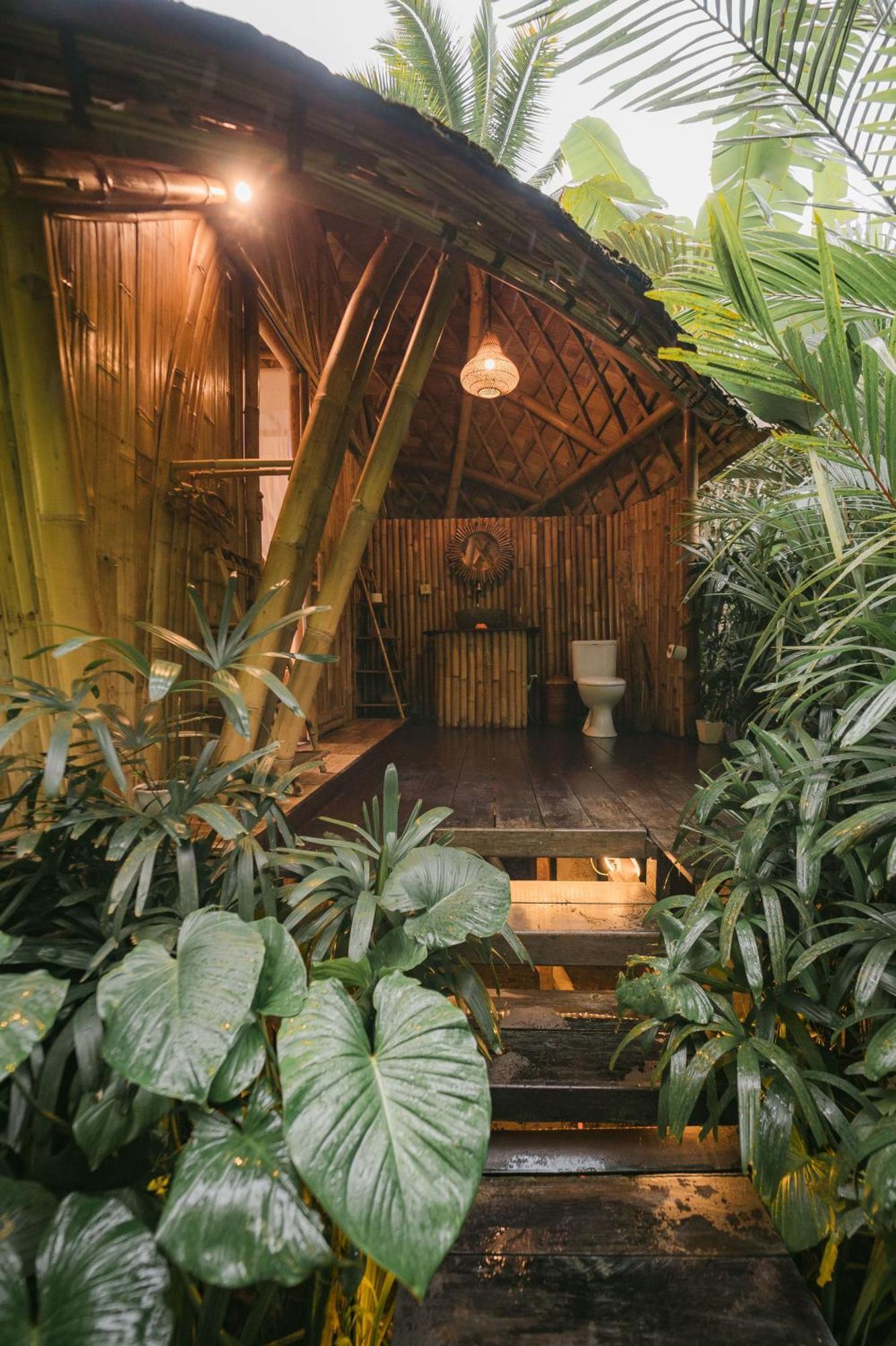 Villa Arcada Bali Bamboo House Sidemen  Esterno foto