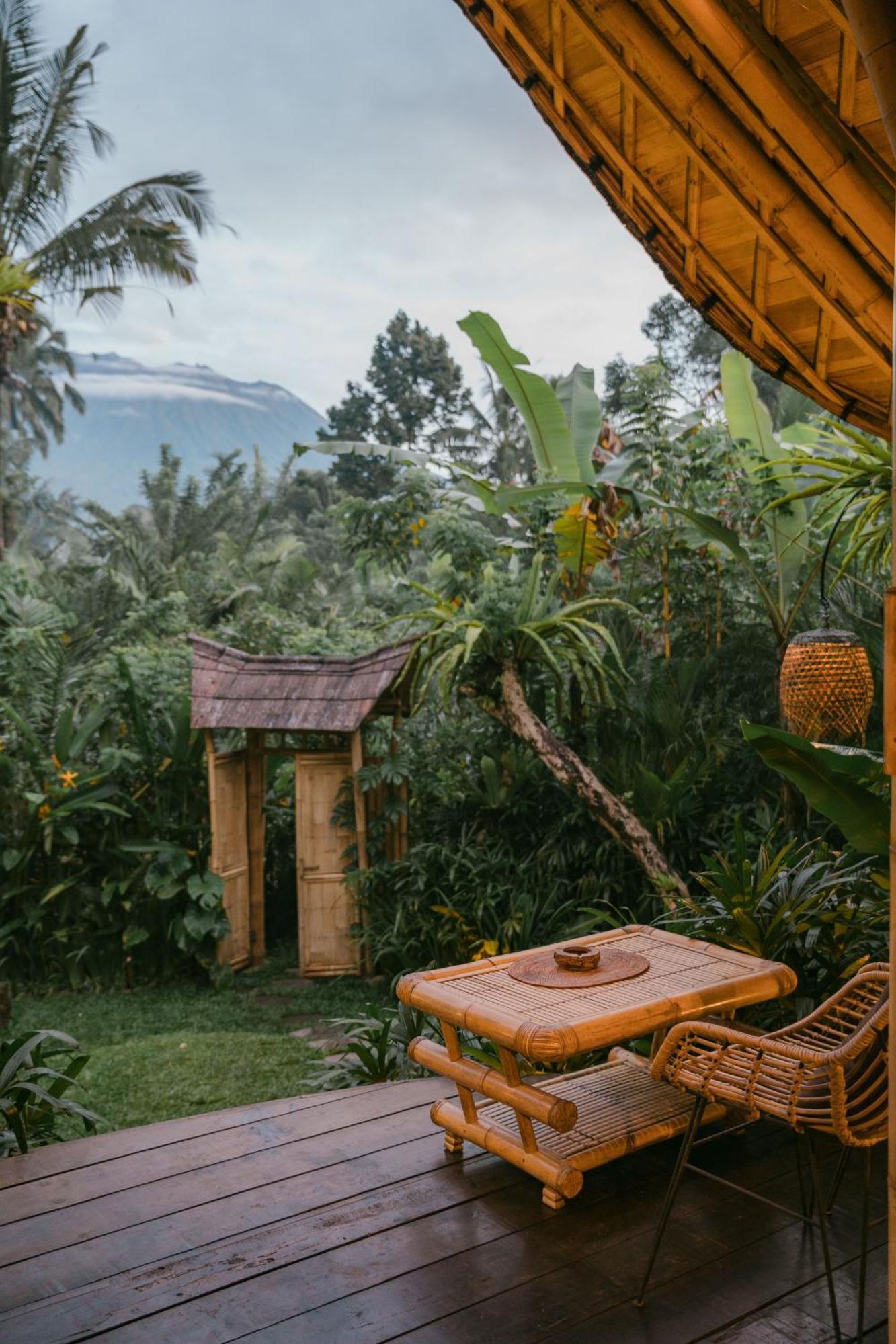 Villa Arcada Bali Bamboo House Sidemen  Esterno foto