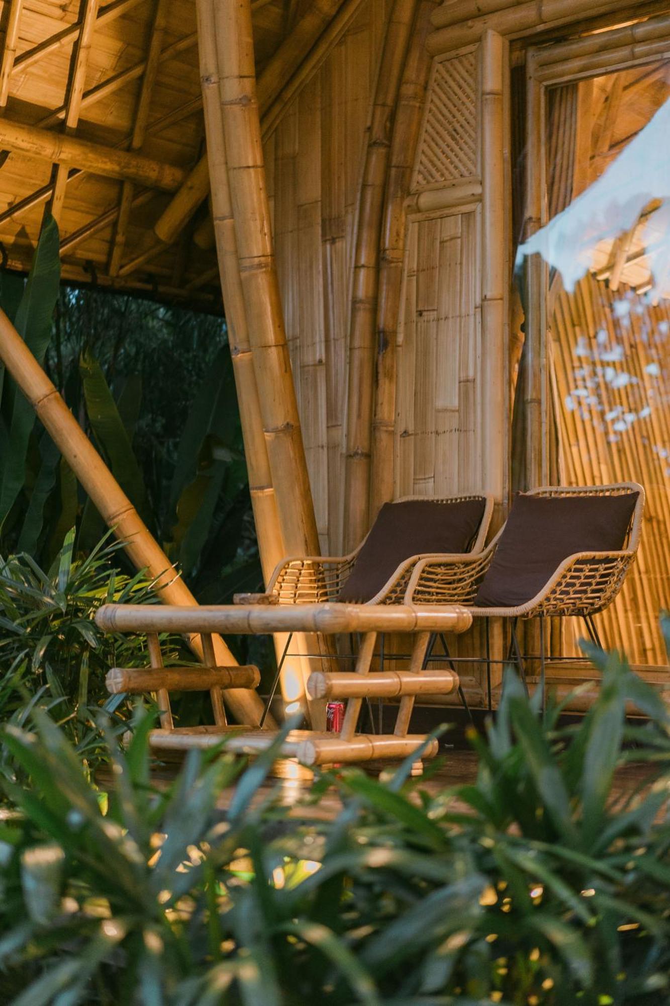Villa Arcada Bali Bamboo House Sidemen  Esterno foto
