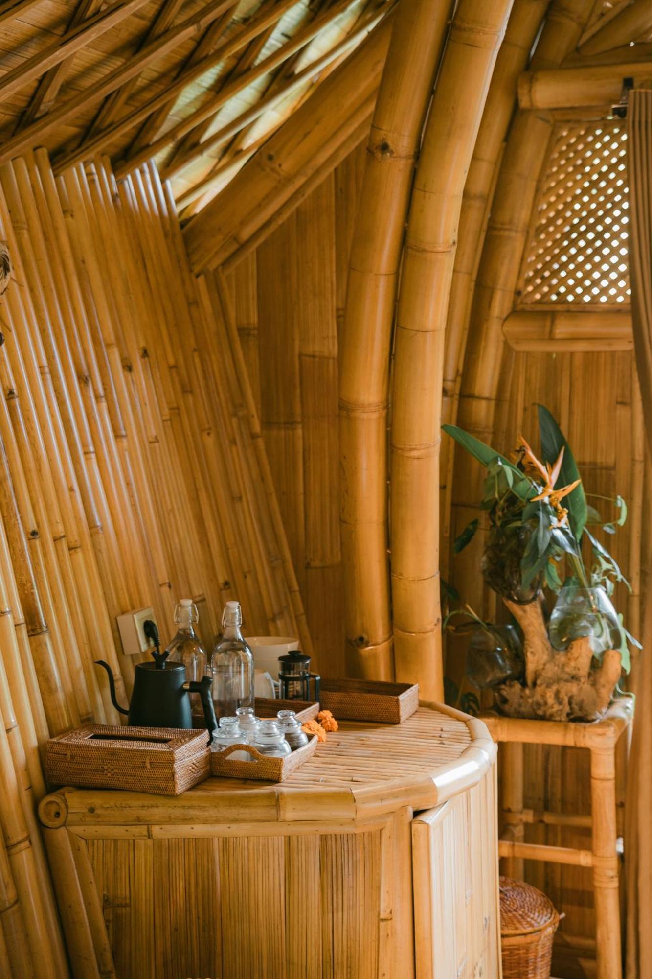 Villa Arcada Bali Bamboo House Sidemen  Esterno foto