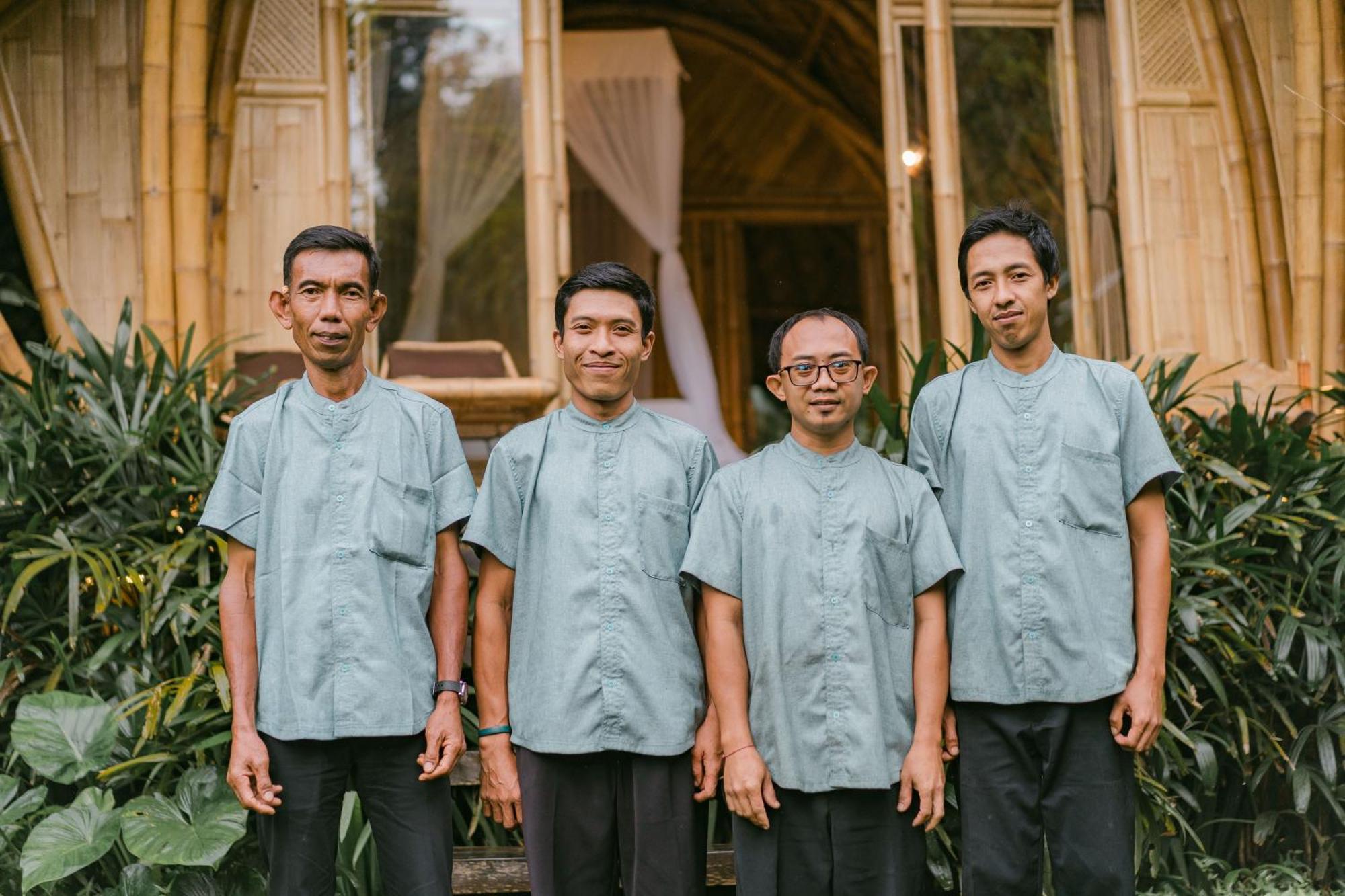 Villa Arcada Bali Bamboo House Sidemen  Esterno foto